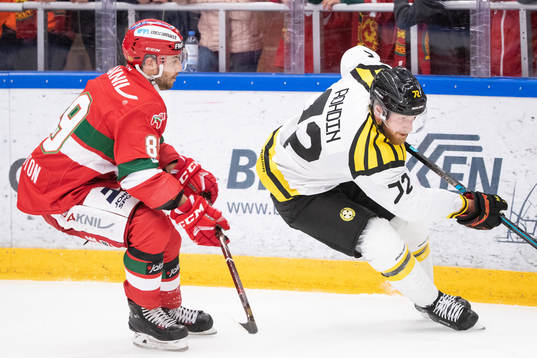 Moras Ryan Johnston och Brynäs Joachim Rohdin