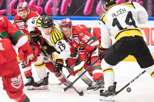 Brynäs Ludvig Nilsson och Moras Adam Masuhr