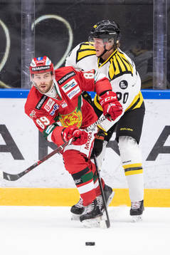 Moras Ryan Johnston och Brynäs Jesper Boqvist