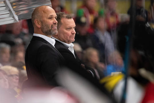 Brynäs tränare Tommy Sjödin och assisterande tränare
