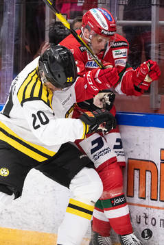 Brynäs Marcus Westfält och Moras Michael Haga