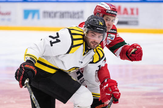 Brynäs Robert Kousal och Moras Michael Haga