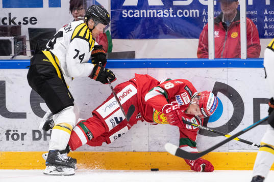 Brynäs Nicklas Danielsson och Moras Emil Aronsson