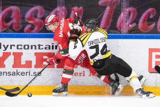 Moras Emil Bejmo och Brynäs Nicklas Danielsson