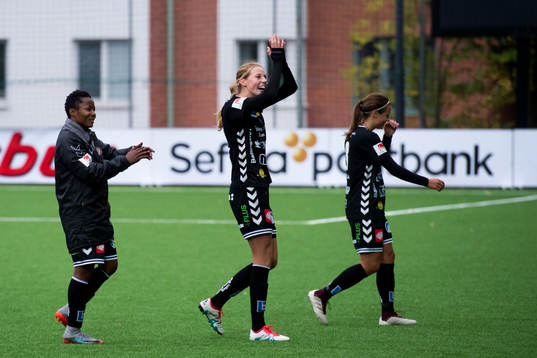 Kristianstads Ogonna Chukwudi, Amanda Edgren, Alice Nilsson