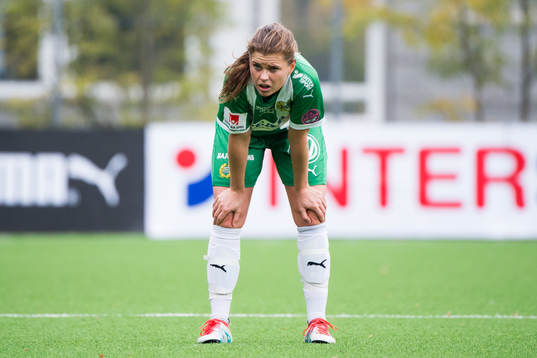 Hammarbys Hanna Lundqvist deppar