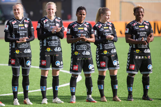 Kristianstads Hanna Sandström, Josefine Rybrink, Ogonna