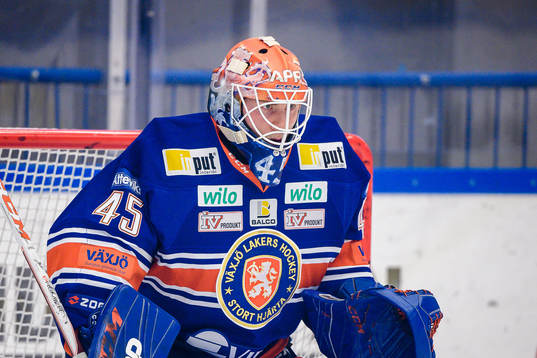 Växjös målvakt Viktor Andrén