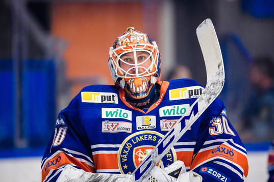 Växjös målvakt Viktor Fasth