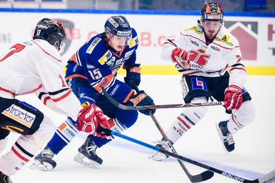 Växjös Dominik Bokk och Örebros Marcus Björk