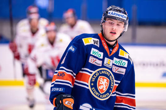 Växjös Linus Högberg deppar