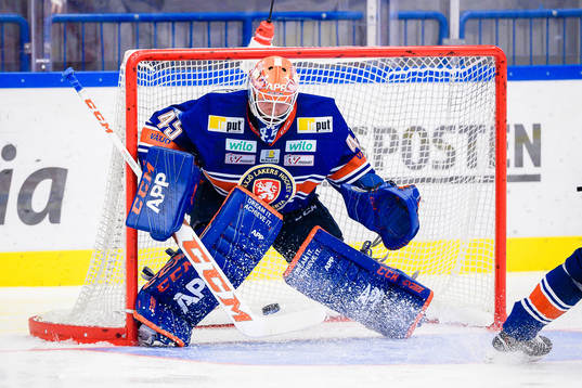 Växjös målvakt Viktor Andrén