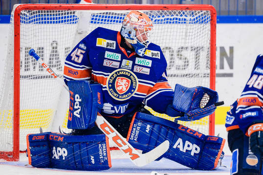 Växjös målvakt Viktor Andrén