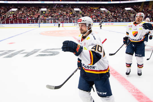 Djurgårdens Jacob Josefson jublar