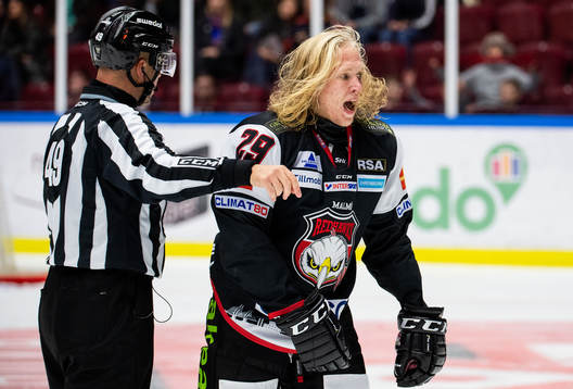 Malmö Redhawks Marcus Sylvegård får matchstraff