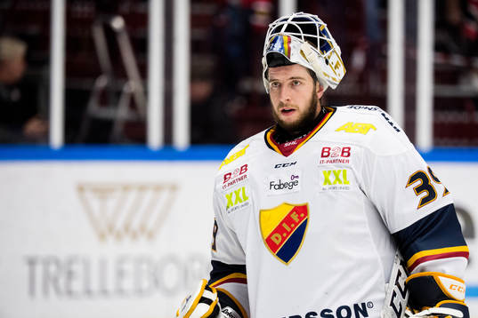 Djurgårdens målvakt Adam Reideborn