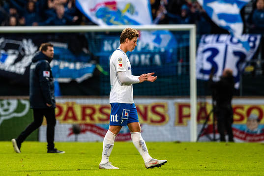 Norrköpings Alexander Fransson deppar