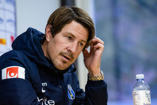 Sirius tränare Thomas Lagerlöf
