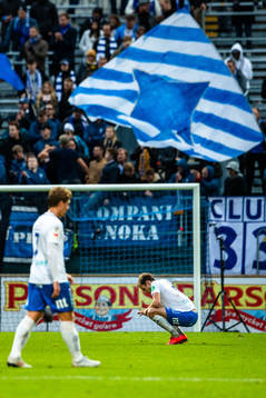 Norrköpings Lars Christian Krogh Gerson deppar
