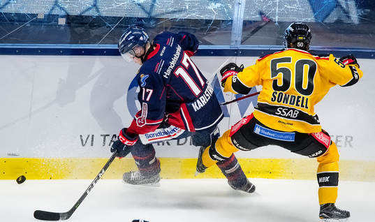 Luleås Daniel Sondell och Linköpings Fredrik Karlström