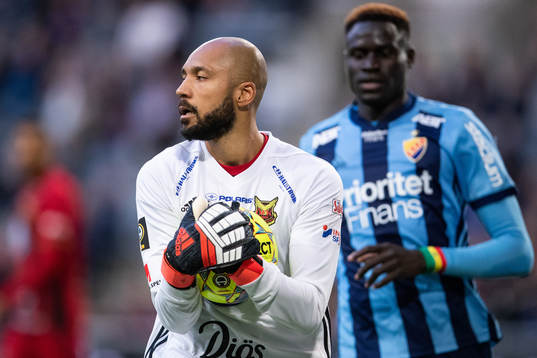 Östersunds målvakt Aly Keita