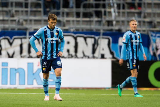 Djurgårdens Jesper Karlström deppar