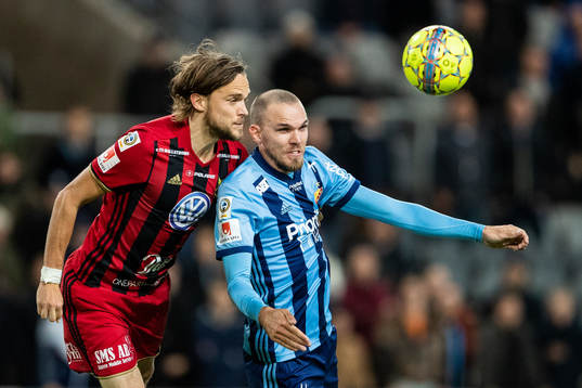 Östersunds Tom Pettersson Djurgårdens Marcus Danielson