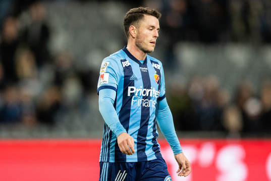 Djurgårdens Kerim Mrabti deppar