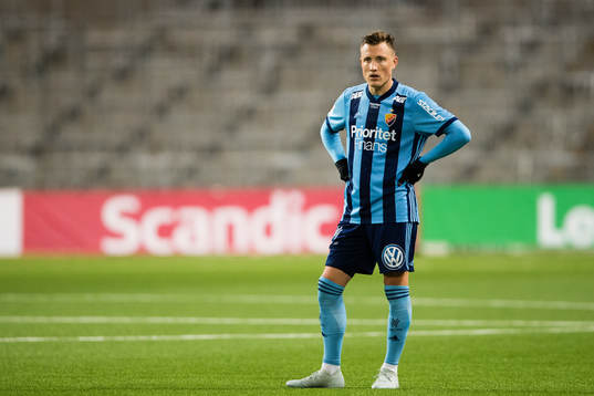 Djurgårdens Fredrik Ulvestad deppar
