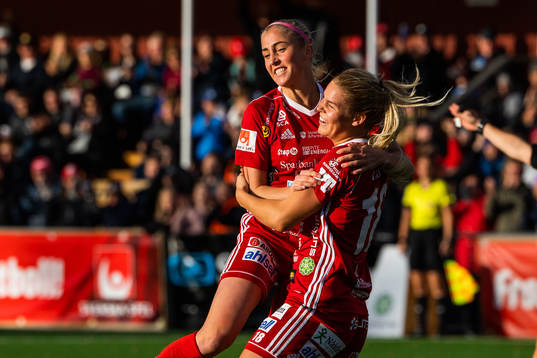Piteås Nina Jakobsson jublar
