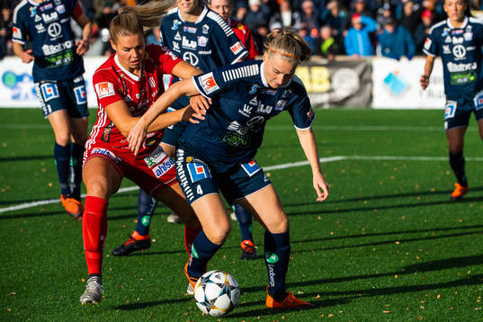 Piteås Nina Jakobsson och Linköpings Maja Ring Kildemoes