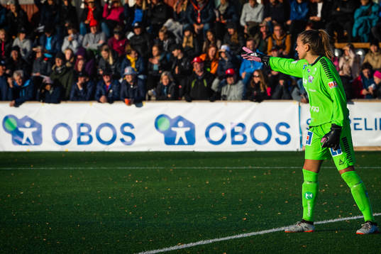 Linköpings målvakt Julia Nyström