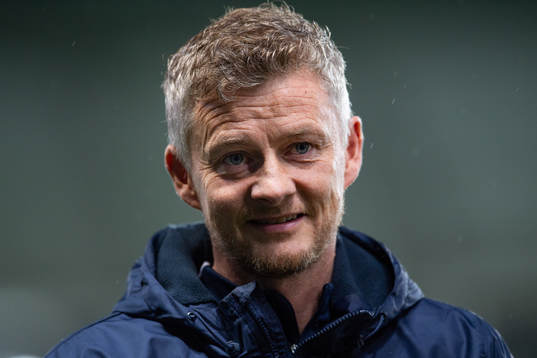 Ole Gunnar Solskjær, manager of Molde, pre the Eliteserien