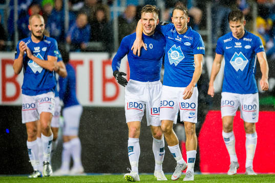 Christoffer Remmer and Mattias Moström of Molde
