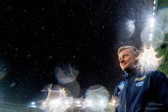 Ole Gunnar Solskjær, manager of Molde