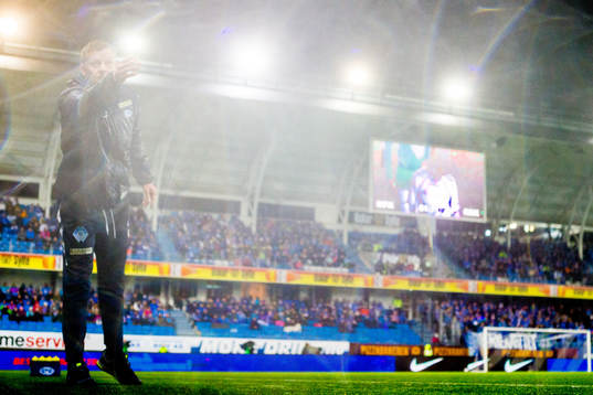 Ole Gunnar Solskjær, manager of Molde