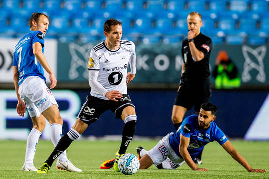 Magnus Eikrem of Molde, Anders Konradsen of Rosenborg and