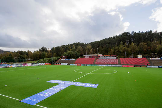 General view of Myrdal Stadion