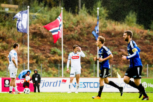 André Danielsen of Viking looks dejected