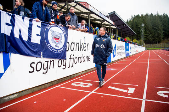Bjarne Berntsen, head coach of Viking