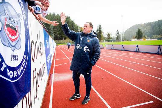 Bjarne Berntsen, head coach of Viking