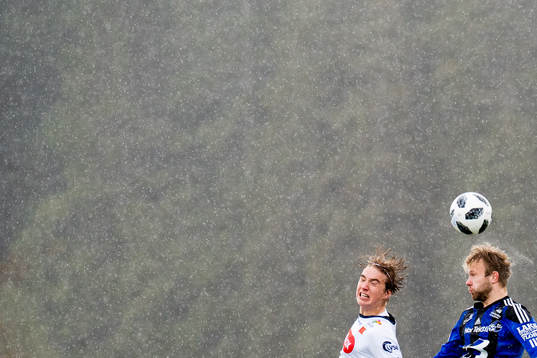 Kristian Thorstvedt of Viking and Halvor Solheim-Olsen of