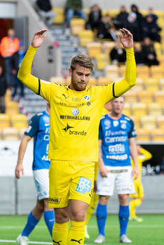 Halmstads Marcus Mathisen deppar
