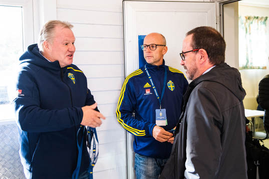 Svenska Fotbollsförbundets ordförande Karl-Erik Nilsson