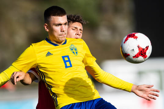 Bläddra bland fler bilder av Fotboll, U17, EM-Kval, Sverige - Liechtenstein