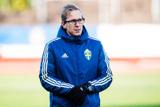 Sveriges förbundskapten Christofer Augustsson