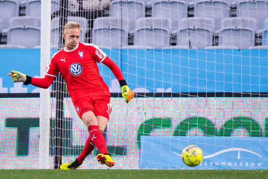 Malmö FFs målvakt Walter Viitala