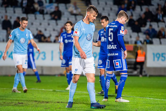 Malmö FFs Markus Rosenberg deppar