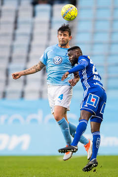 Malmö FFs Behrang Safari och Sundsvalls Maic Sema
