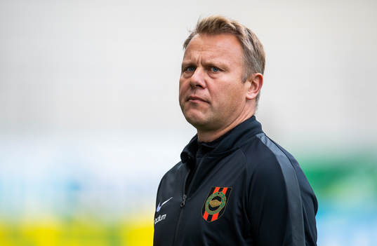 Brommapojkarnas tränare Roberth Björknesjö